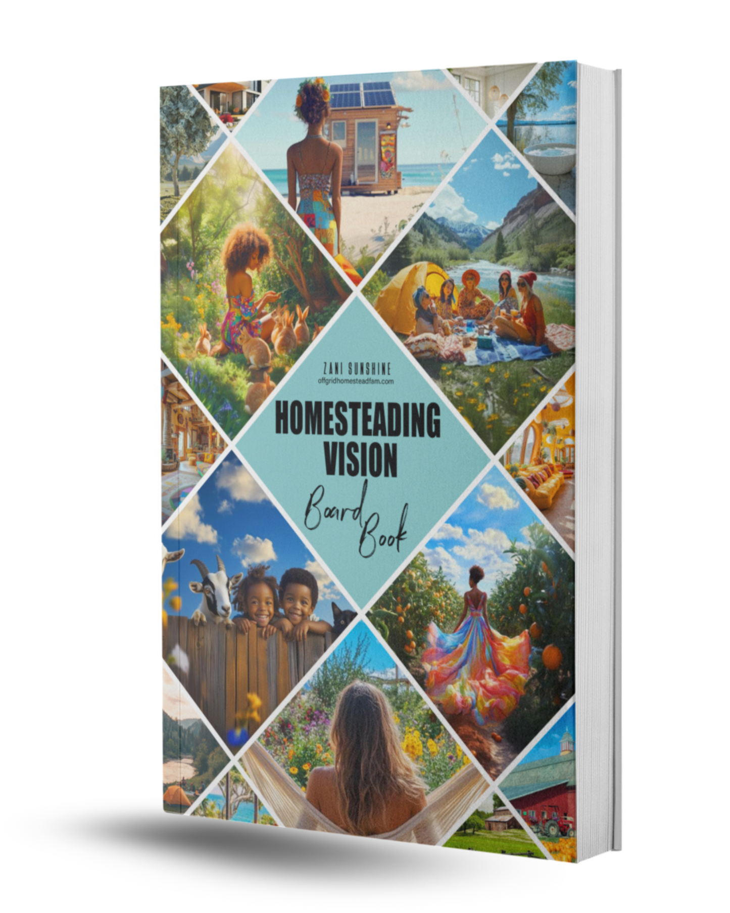 Homesteading Vision Board Book