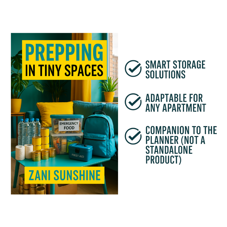 Prepping in Tiny Spaces E-book