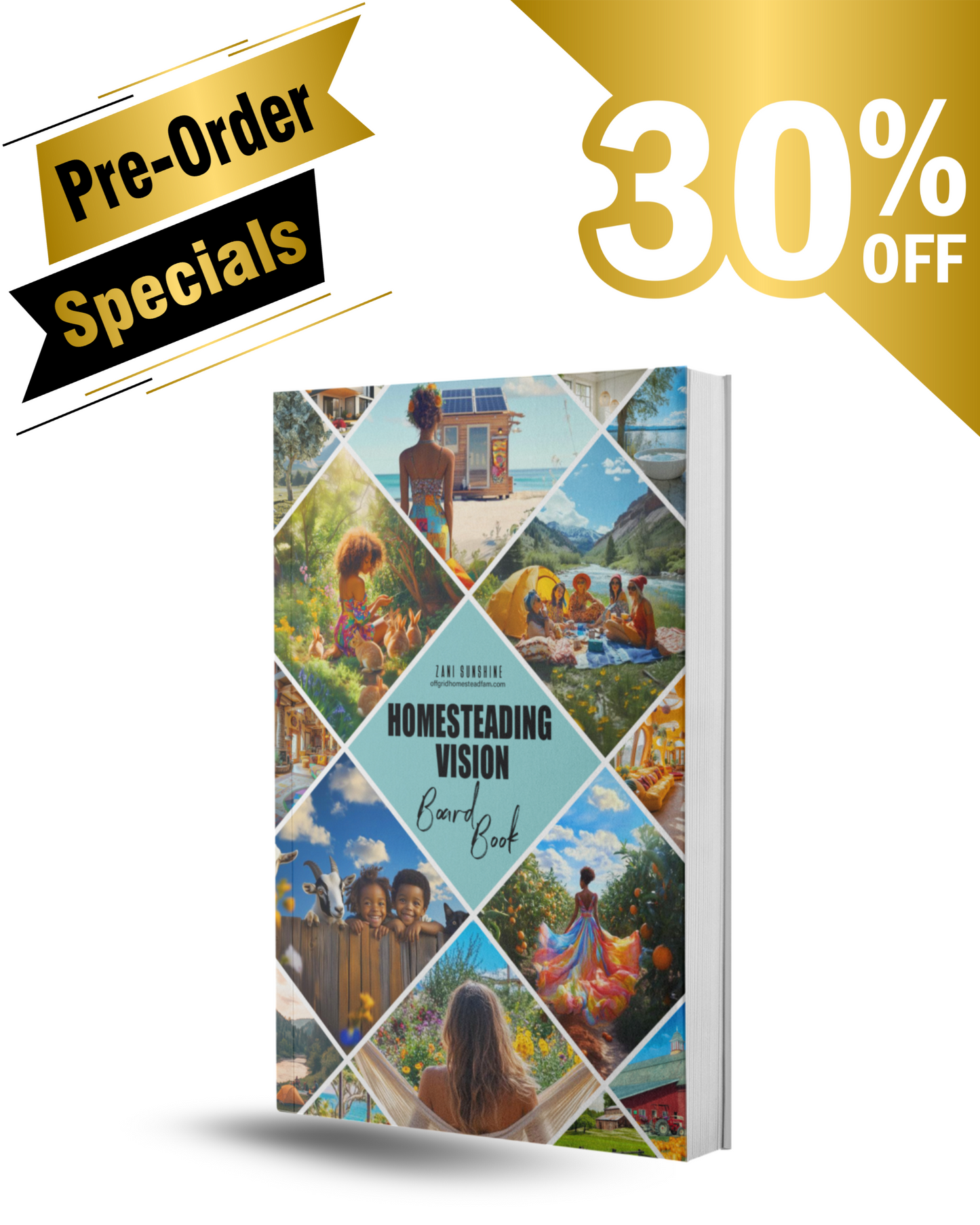 Homesteading Vision Board Book PRE-ORDERS