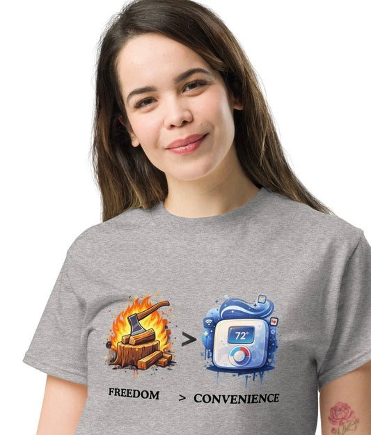 Freedom > Convenience Tee