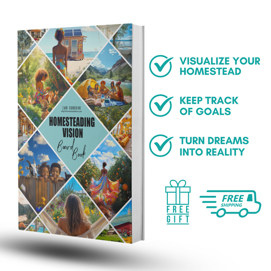 Homesteading Vision Board Book