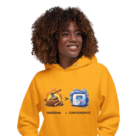 Freedom > Convenience Hoodie
