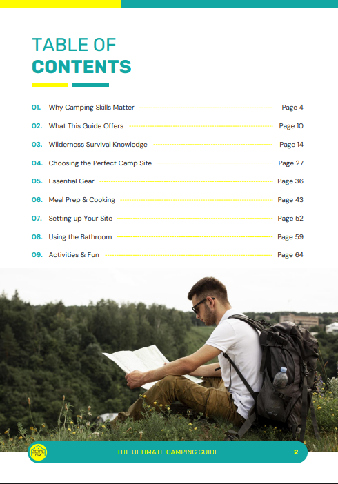 The Ultimate Camping Guide E-book