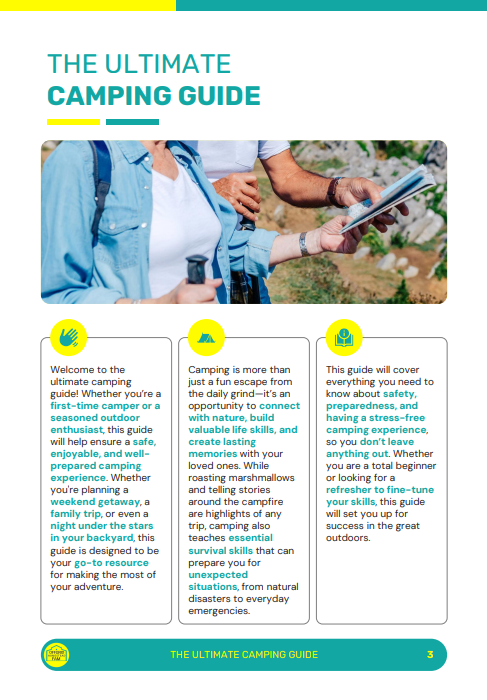 The Ultimate Camping Guide E-book